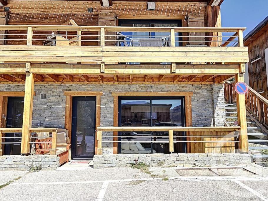 Appartement En Chalet 4 Etoiles Huez Dış mekan fotoğraf
