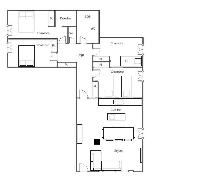 Appartement En Chalet 4 Etoiles Huez Dış mekan fotoğraf